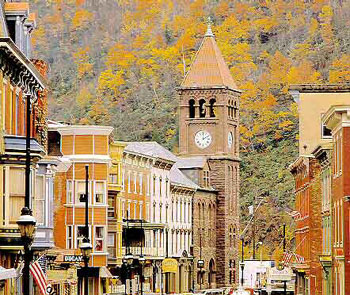 A View of the Courthouse from Broadway